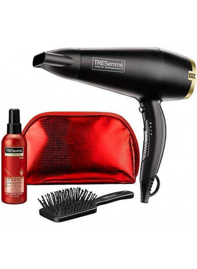 Tresemme Keratin Smooth Volume Shine Hair Dryer And Diffuser Gift Set 2200W Black - Image 2